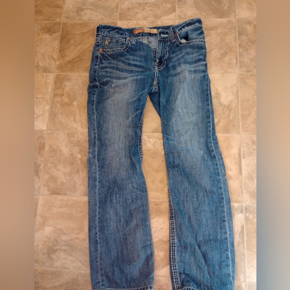 Big Star Straight Leg Blue Jeans